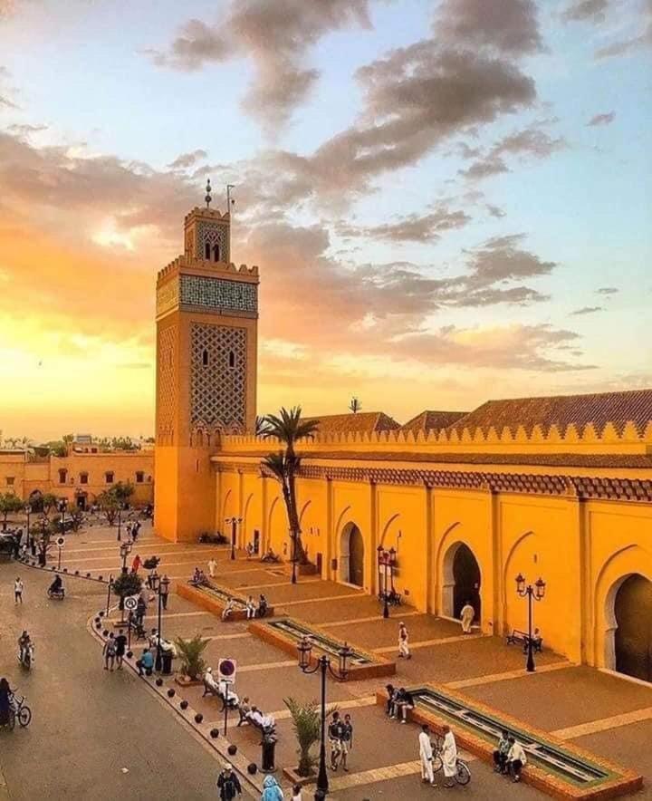 Authentic Moroccan Charm Apartment In Marrakech Terrace Марракеш Экстерьер фото